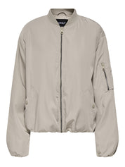 Bomberjacke - String - Beige