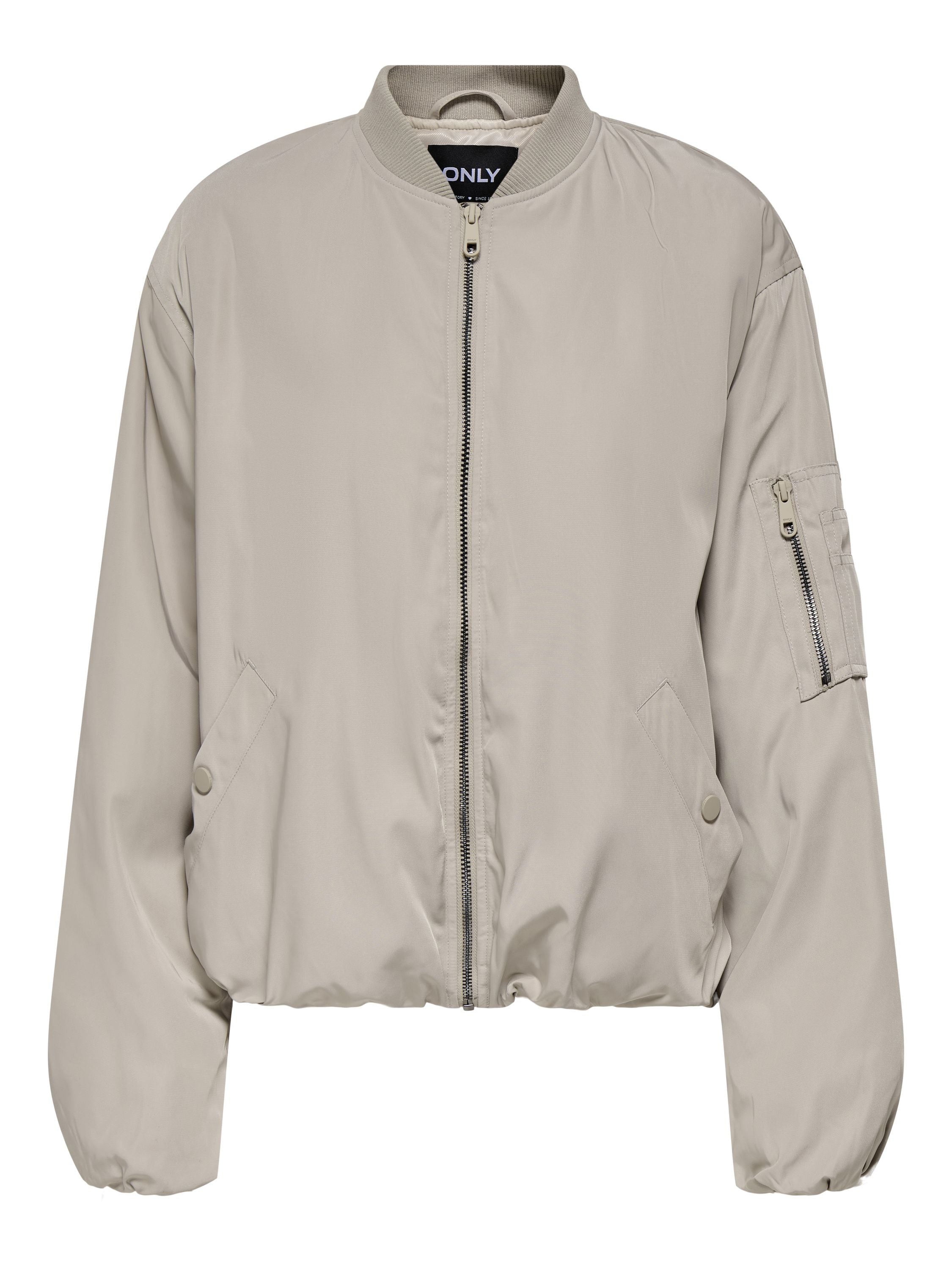 Bomberjacke - String - Beige