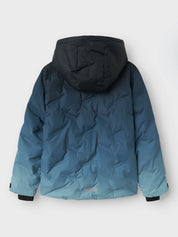 Winterjacke mit Farbverlauf - Milky Blue - Blau