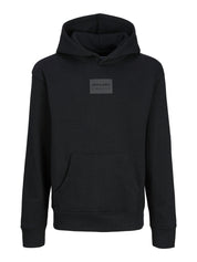 Sweathoodie aus Baumwollmix - Black/JACK&JONES - Schwarz