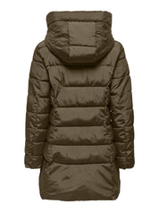 Steppmantel LINA - Beech - Khaki