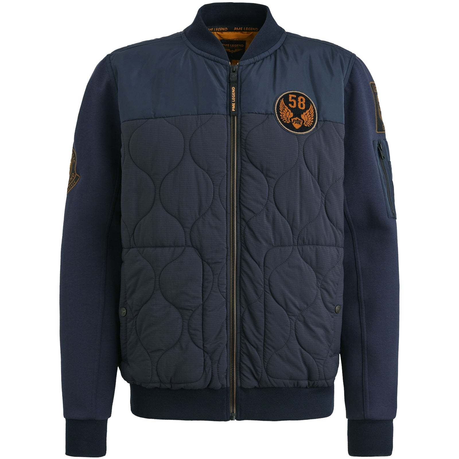 Gesteppte Übergangsjacke - 5281-Salute - Blau