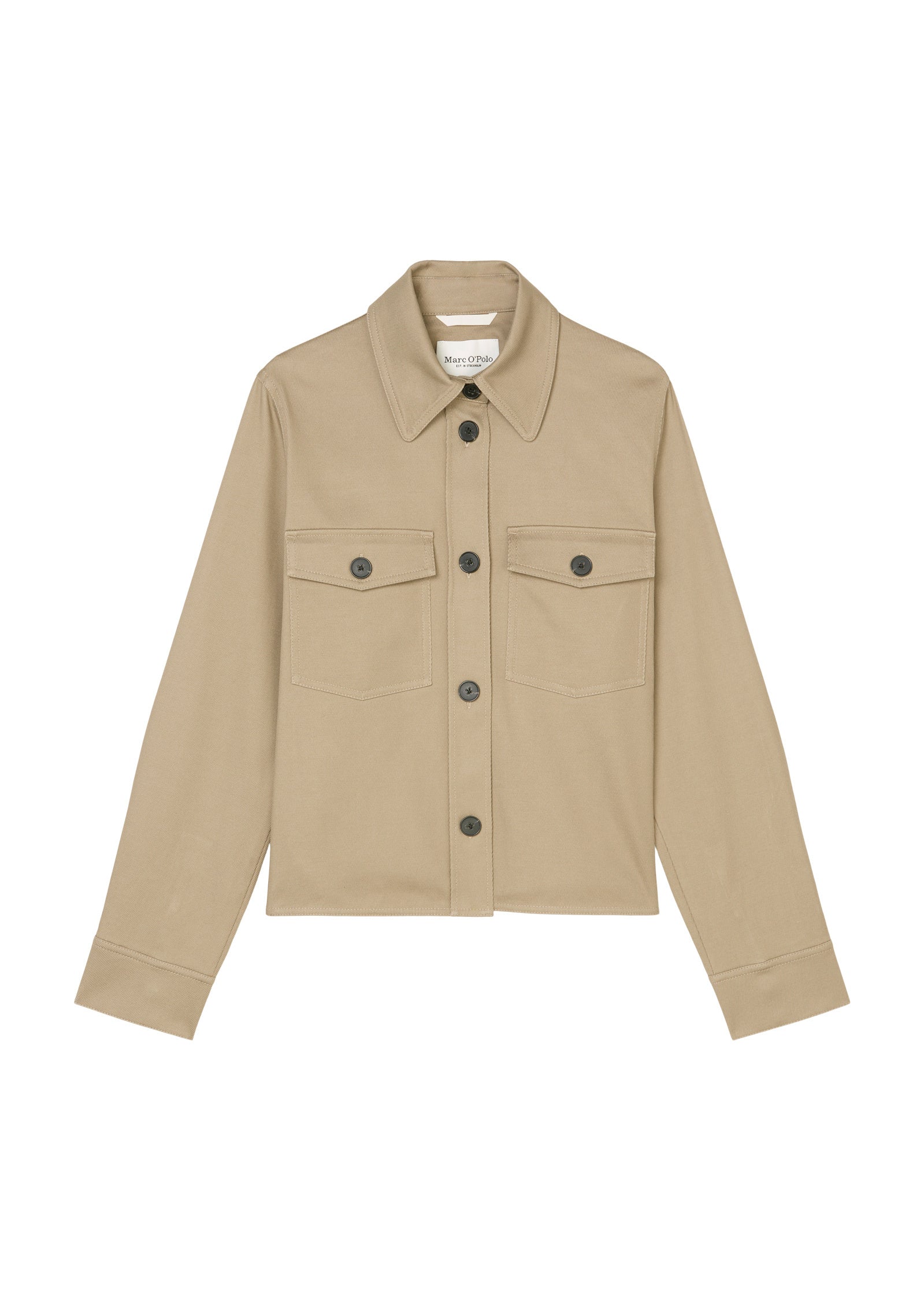 Overshirt - 745-deep sand - Beige