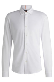 Hemd Slim Fit - 100-White - Weiß