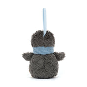Kuscheltier PEANUT PENGUIN DEKORATION - Grau