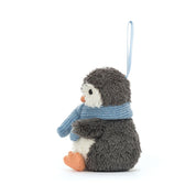 Kuscheltier PEANUT PENGUIN DEKORATION - Grau