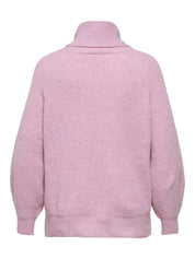 Strickpullover - Mauve Mist/Melange - Pink
