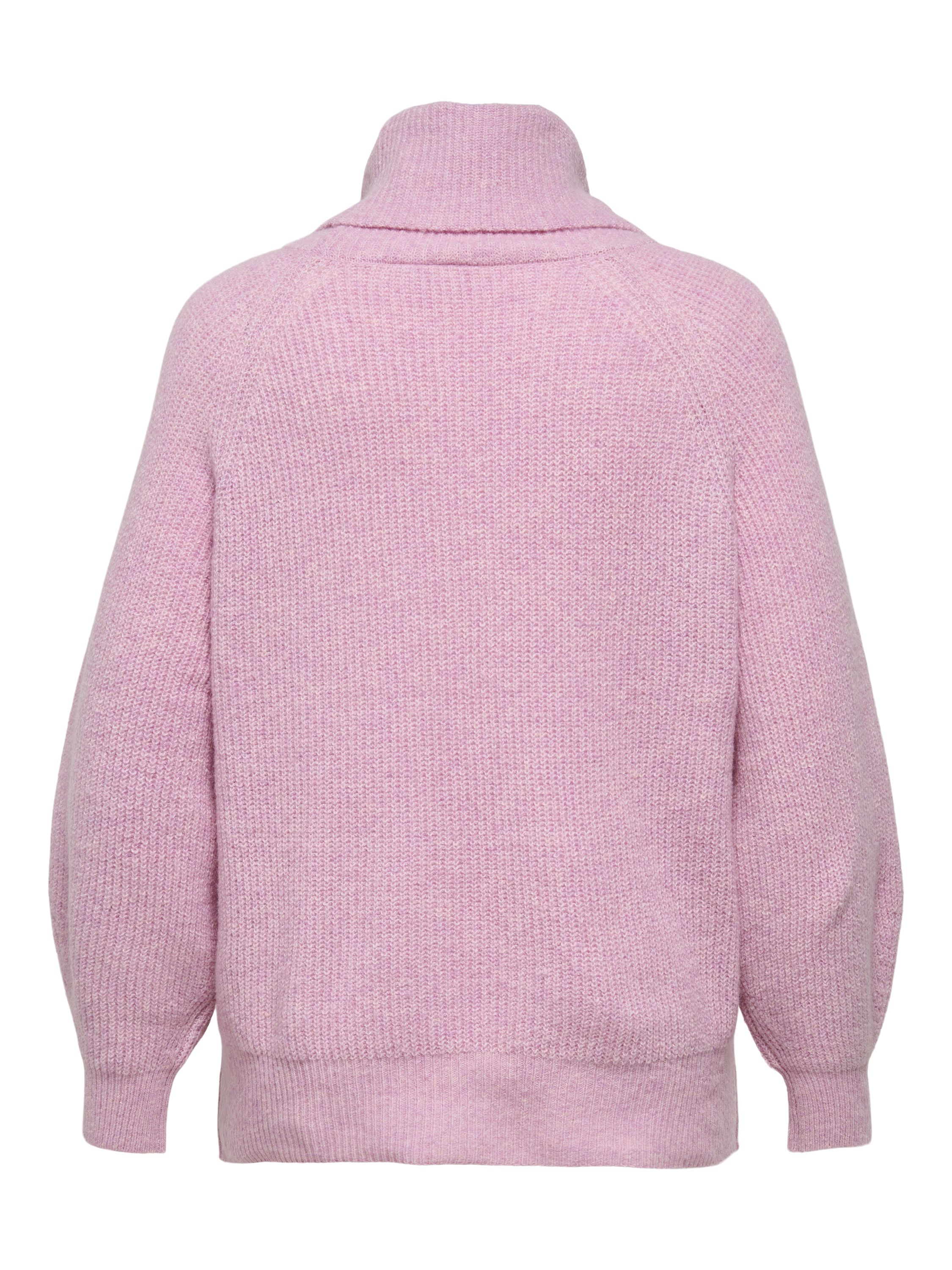 Strickpullover - Mauve Mist/Melange - Pink