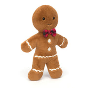 Kuscheltier JOLLY GINGERBREAD FRED LARGE - Braun