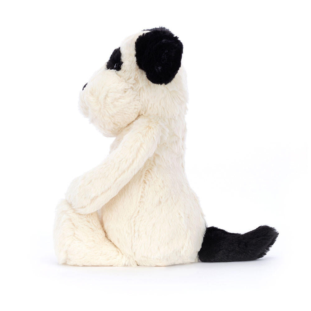 Kuscheltier Bashful Black & Cream Puppy - ka - Weiß | Schwarz