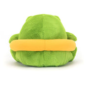 Kuscheltier Ricky Rain Frog Rubber Ring - ka - Grün