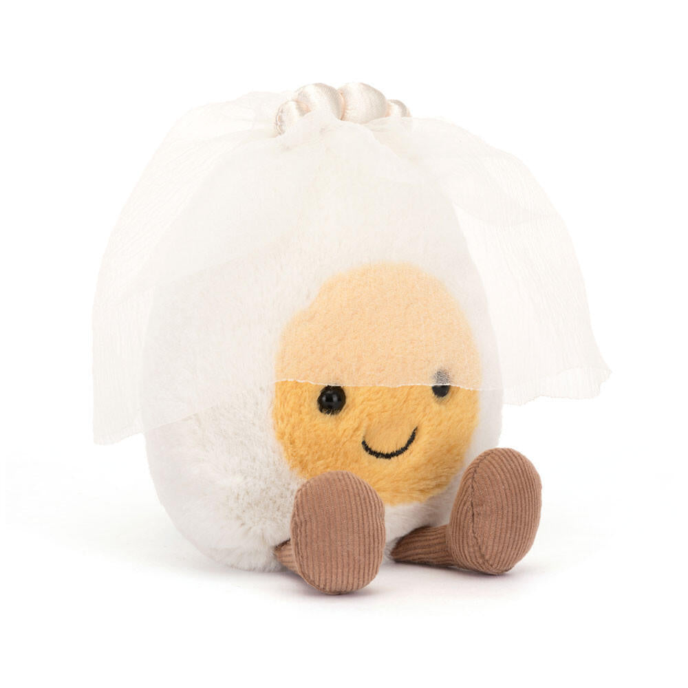 Kuscheltier Amuseables Boiled Egg Bride - ka - Weiß
