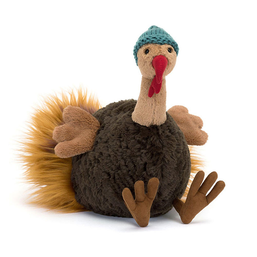 Kuscheltier THEO TURKEY - Braun