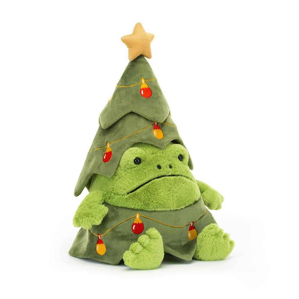 Kuscheltier CHRISTMAS TREE RICKY RAIN FROG - Grün