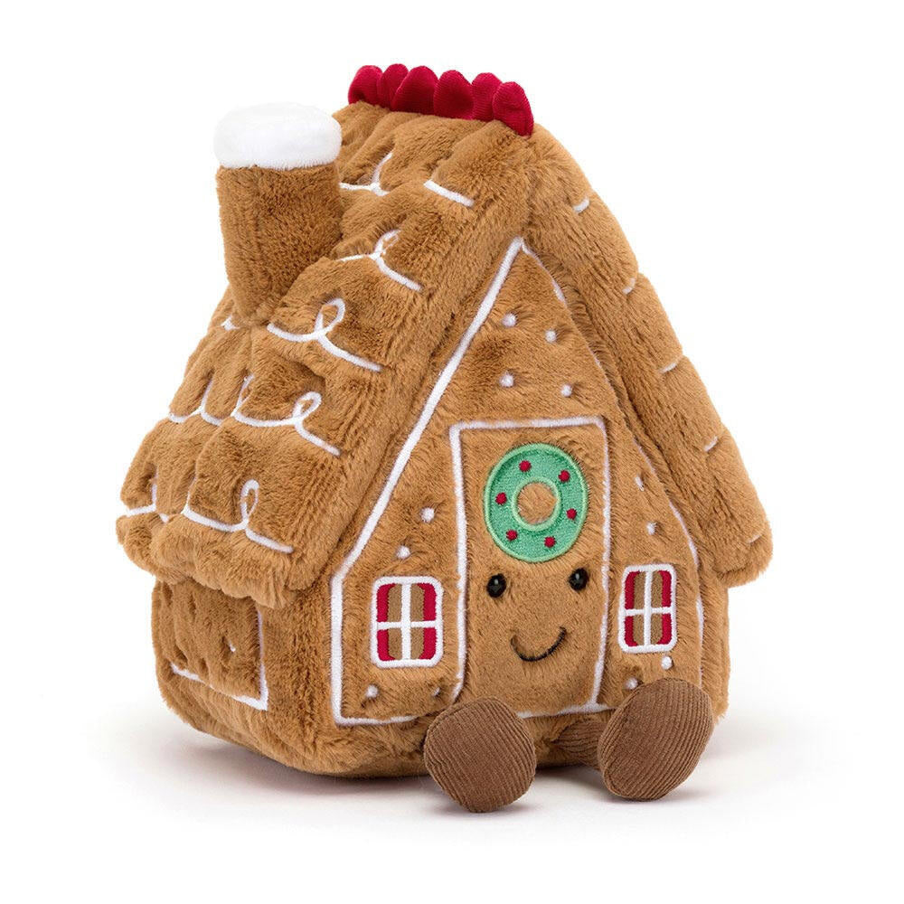 Kuscheltier AMUSEABLES GINGERBREAD HOUSE - Braun