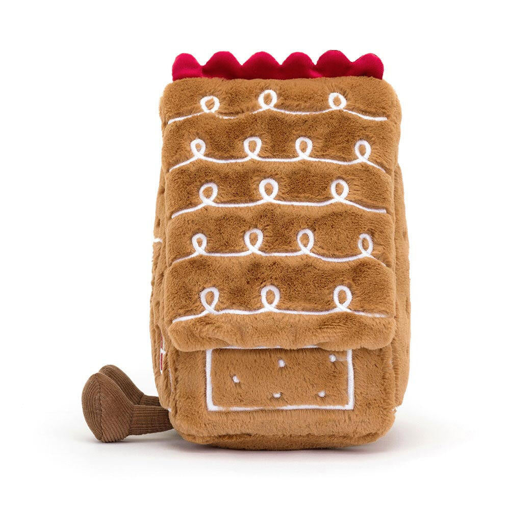 Kuscheltier AMUSEABLES GINGERBREAD HOUSE - Braun