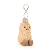 Schlüsselanhänger AMUSABLES PEANUT BAG CHARM - ka - Braun