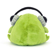 Kuscheltier Ricky Rain Frog Headphones - ka - Grün