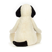 Kuscheltier BASHFUL BLACK & CREAM PUPPY GIGANTIC - Schwarz | Weiß