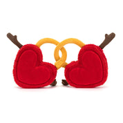 Kuscheltier Amuseables Val & Tina Love Locks - ka - Rot