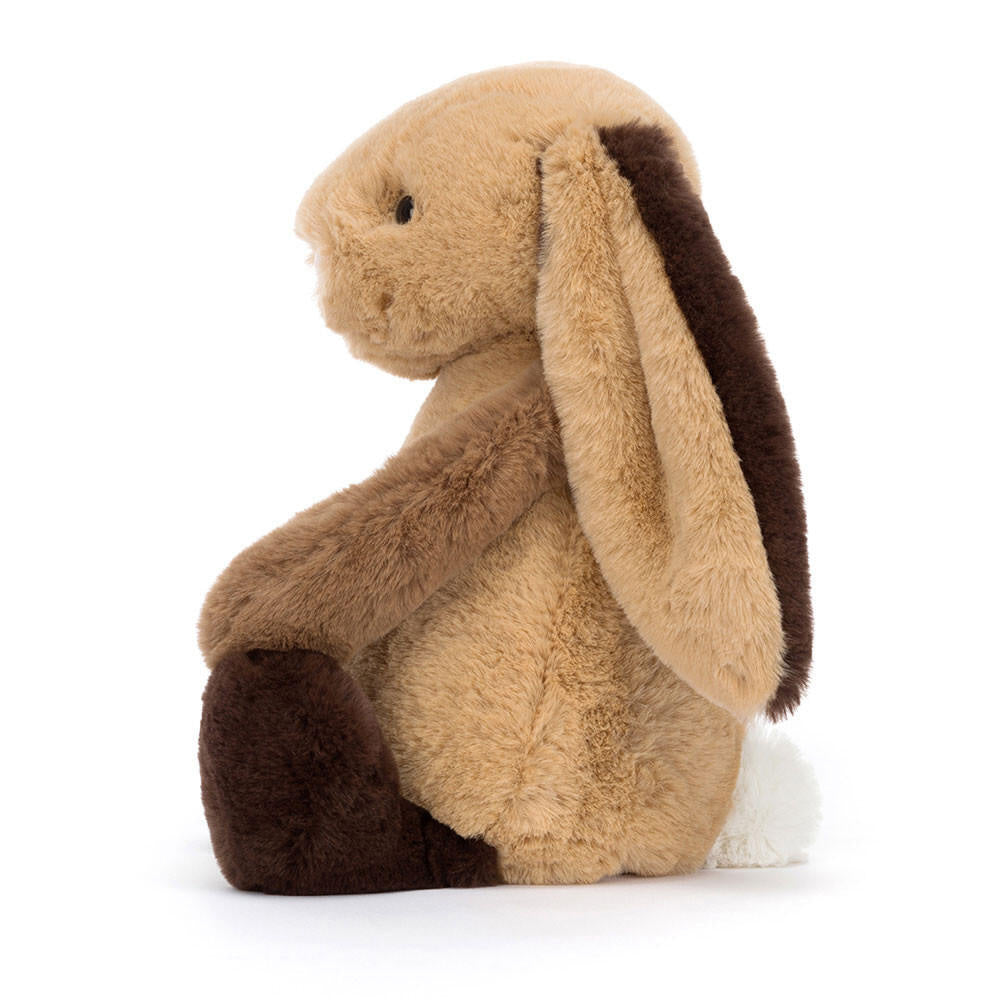 Bashful Patchwork Brown Bunny - ka - Braun