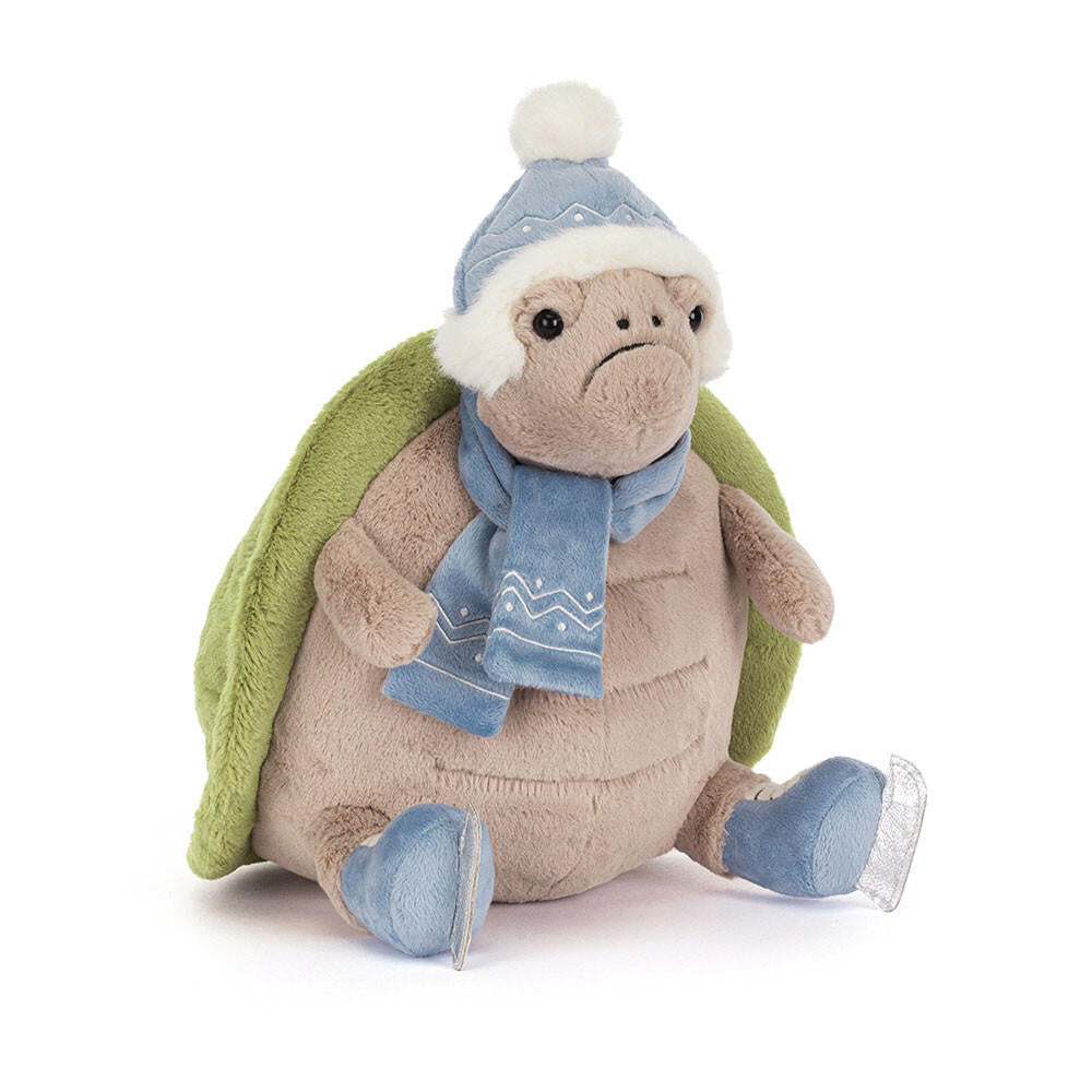 Kuscheltier TIMMY TURTLE „SKATING“ - Braun