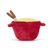 Kuscheltier AMUSEABLES CHEESE FONDUE - Rot