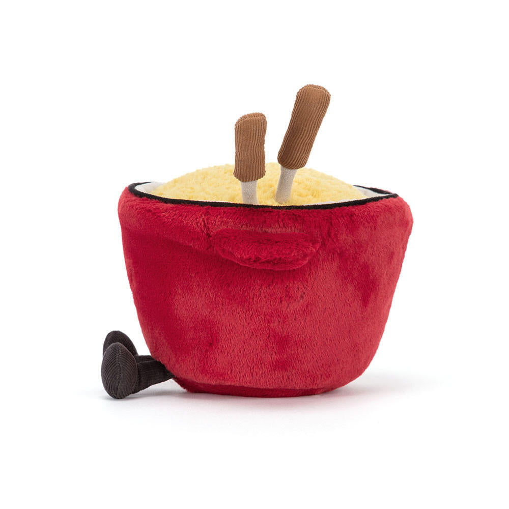 Kuscheltier AMUSEABLES CHEESE FONDUE - Rot