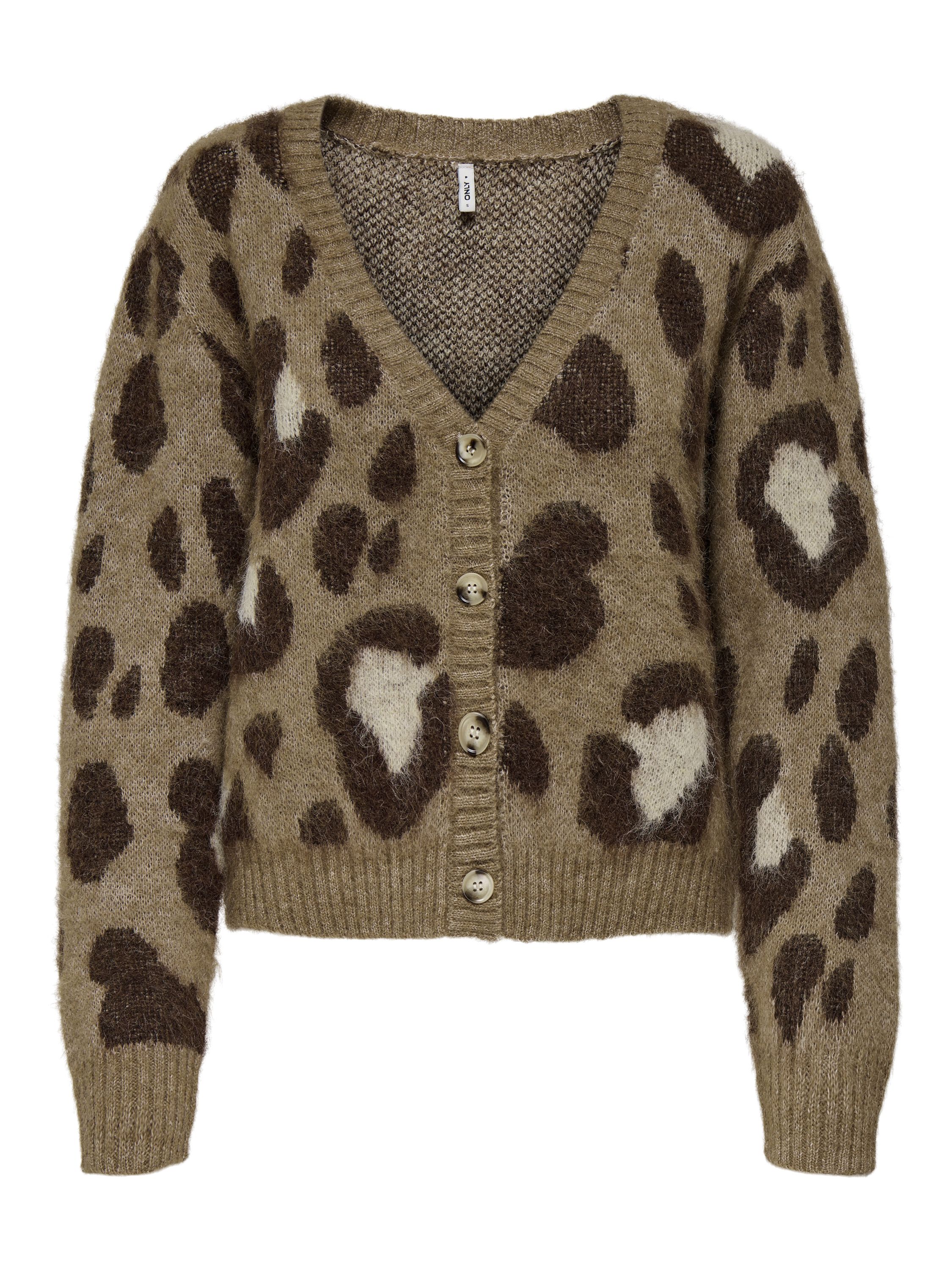 Strick-Cardigan EDELIE - Cocoa Créme/Chestnut/Biscoffi/ - Braun