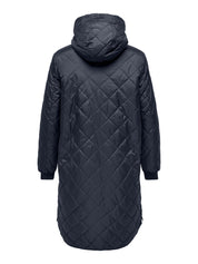 Steppmantel - Ombre Blue - Blau