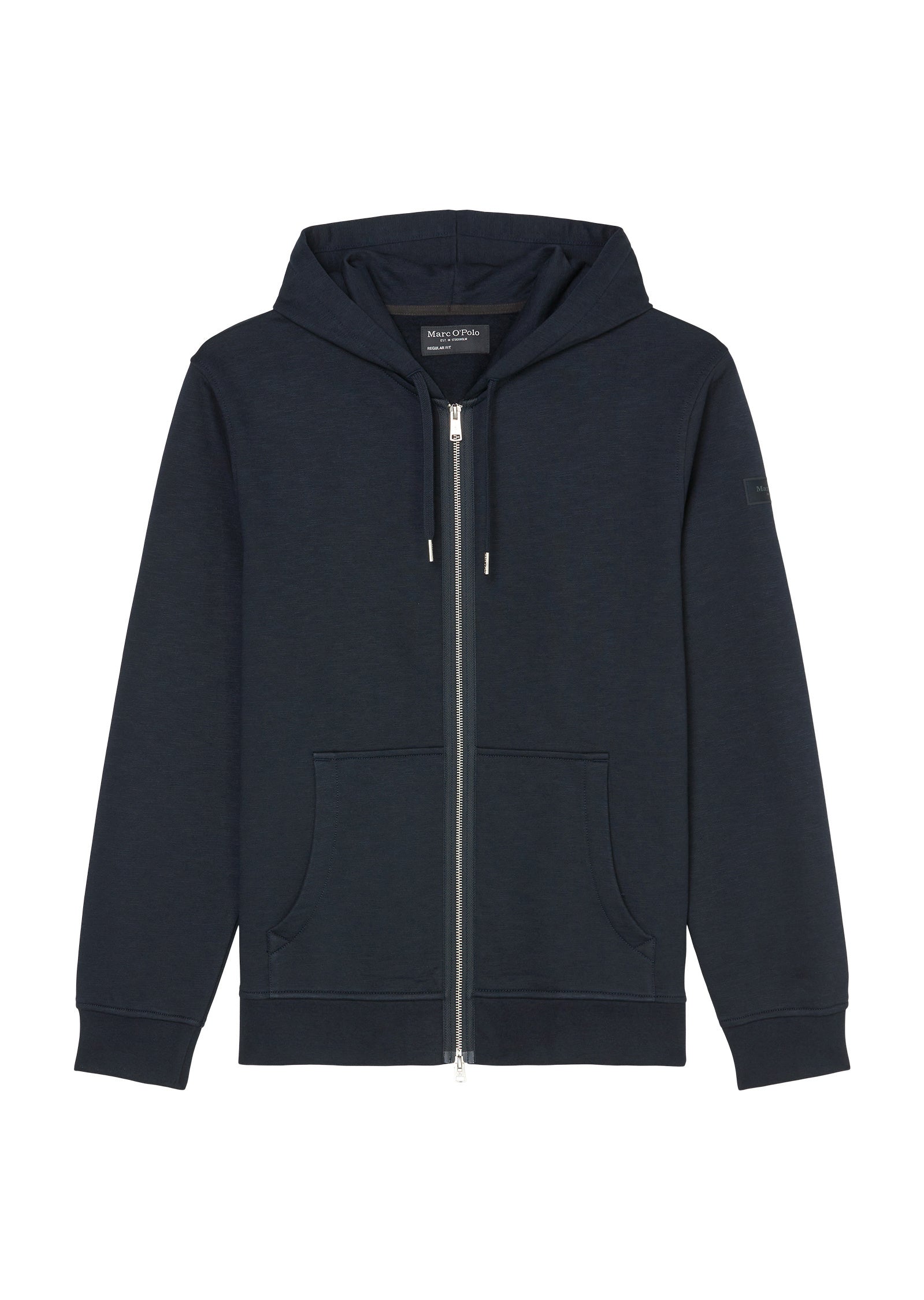 Sweatshirtjacke aus Baumwolle - 898-dark navy - Blau