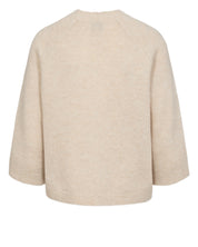 Strickpullover NURIETTE aus Wollmix - 0547 - Beige