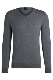 Pullover - 030-Medium Grey - Grau
