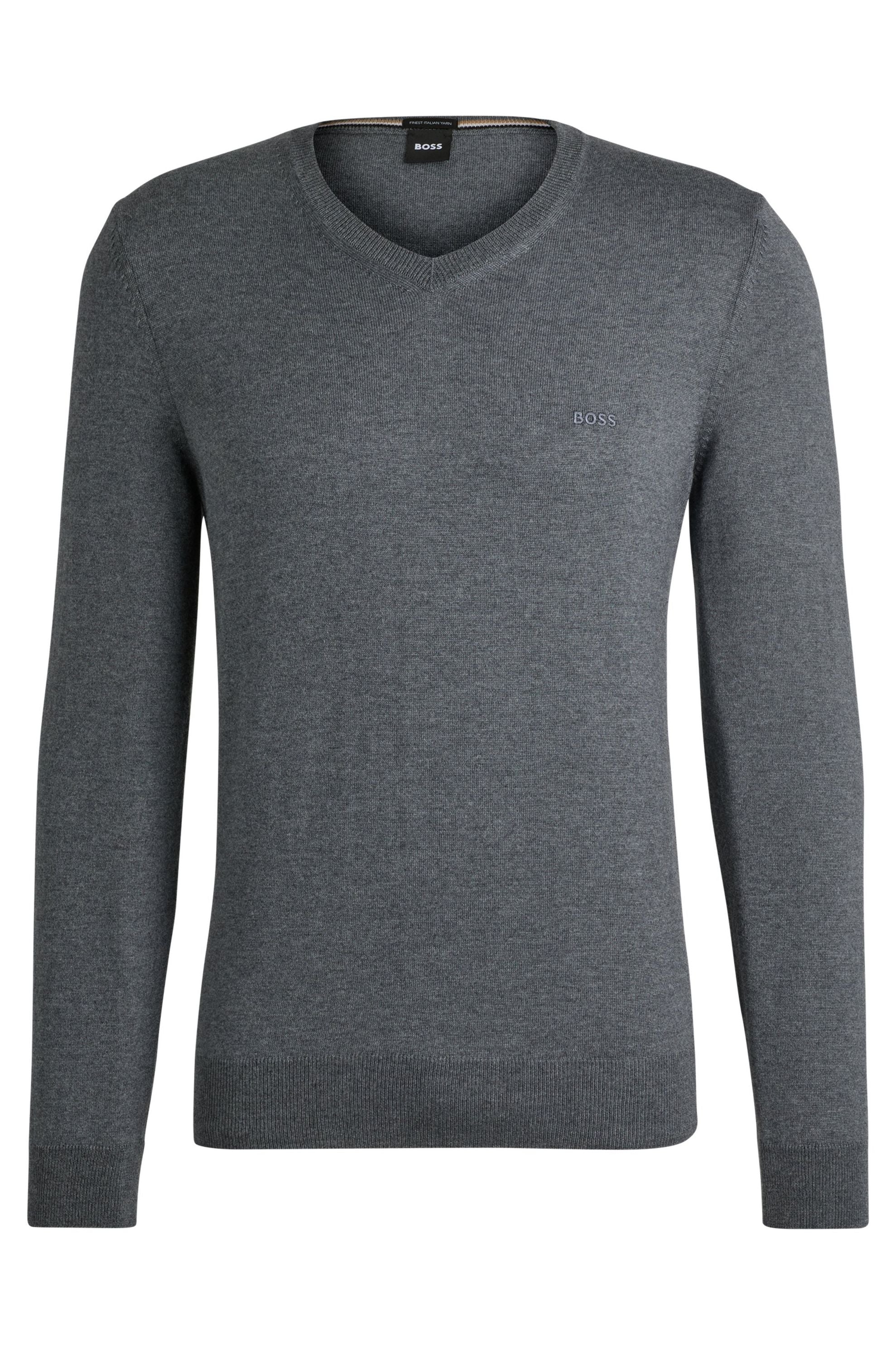 Pullover - 030-Medium Grey - Grau