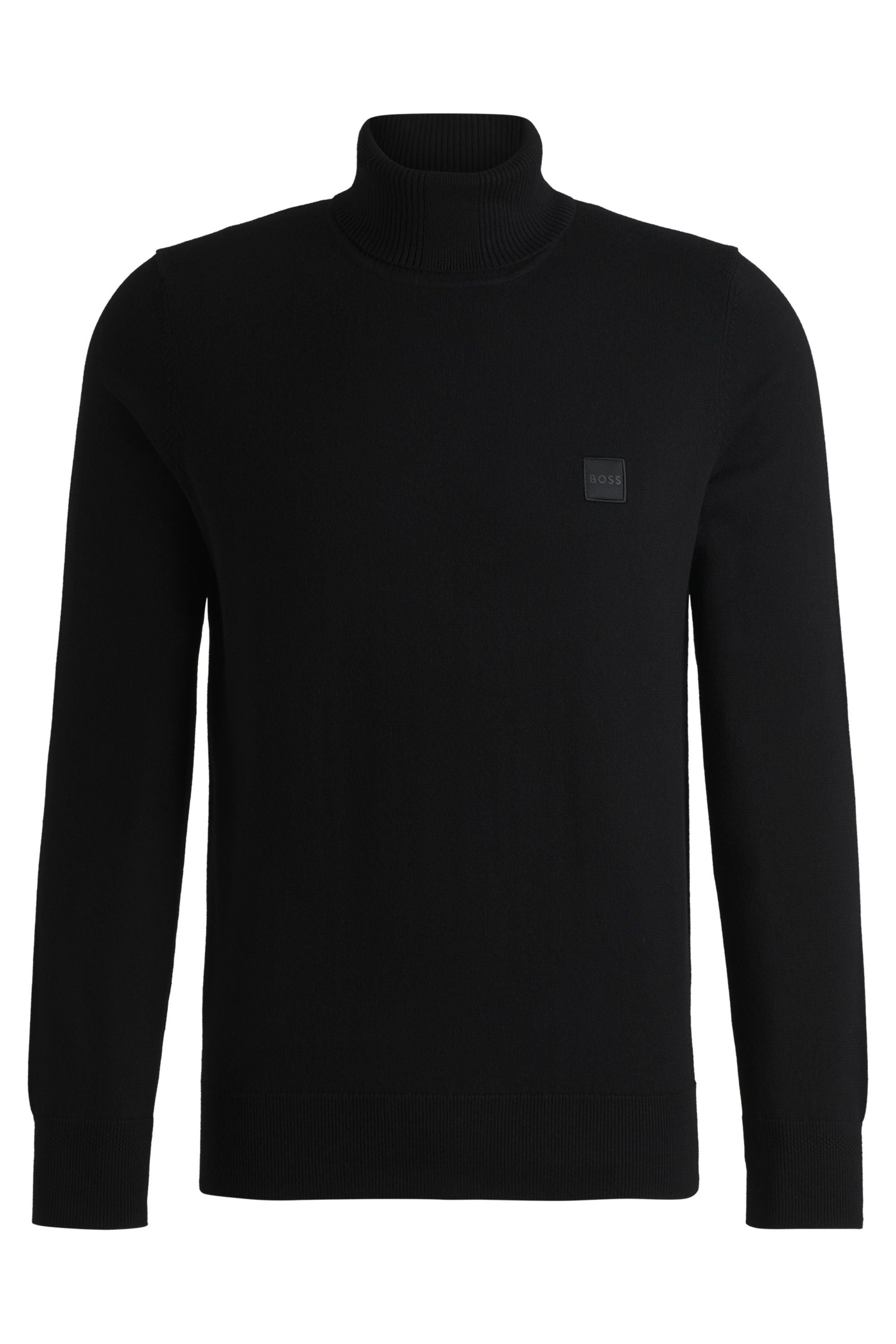 Strickpullover - 001-Black - Schwarz