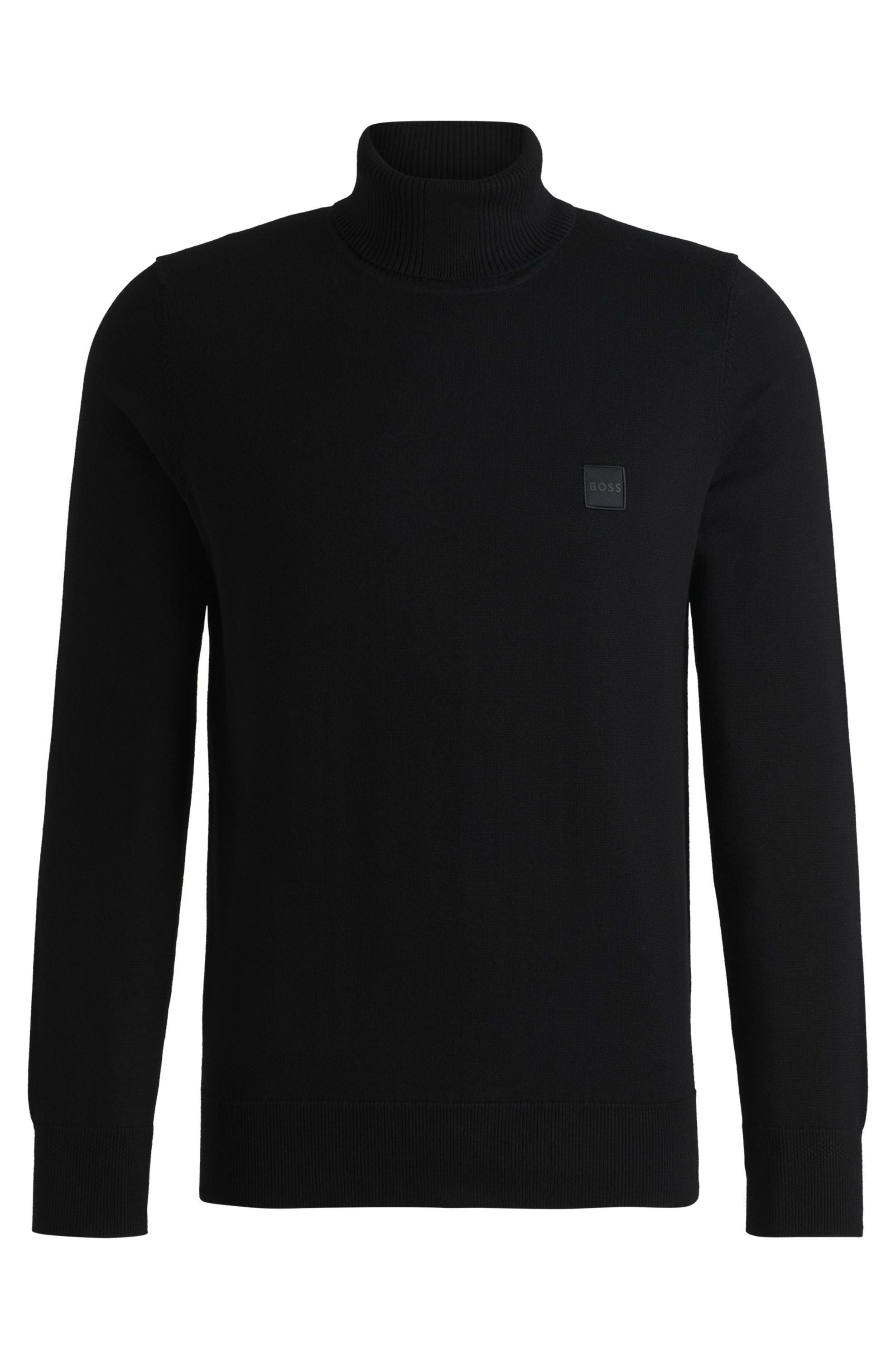 Strickpullover - 001-Black - Schwarz