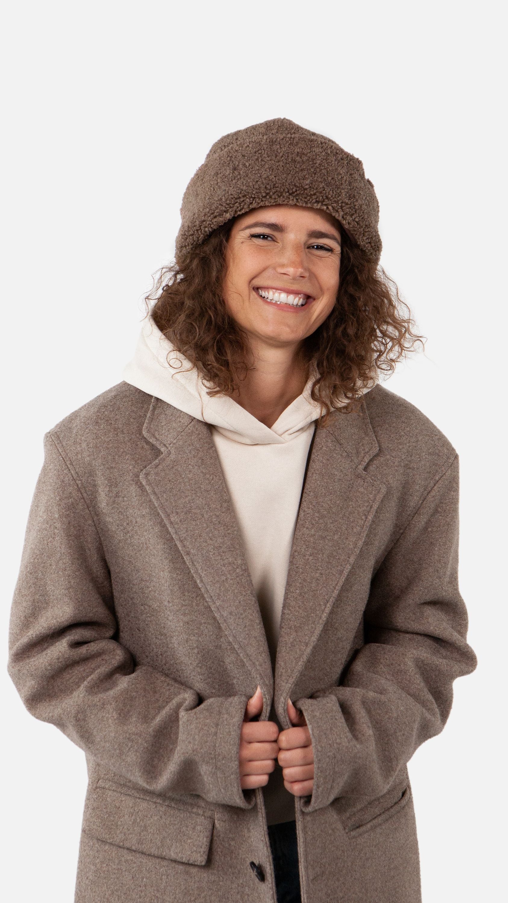 Teddymütze TEDDYBOW - brown - Braun