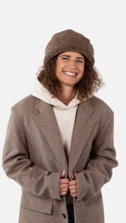 Teddymütze TEDDYBOW - brown - Braun