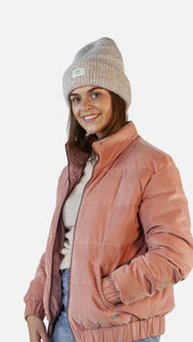 Strickmütze OWLET - light brown - Beige