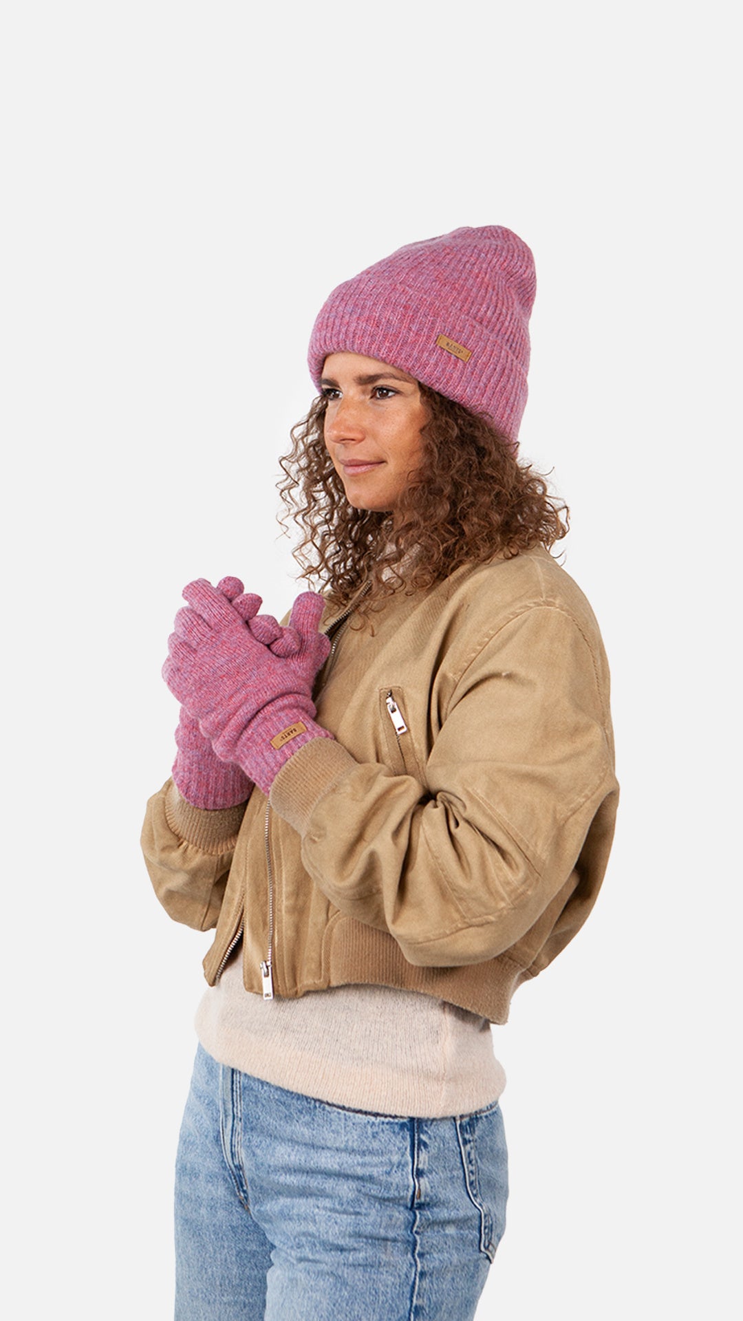 Handschuhe Witzia - rose - Rosa