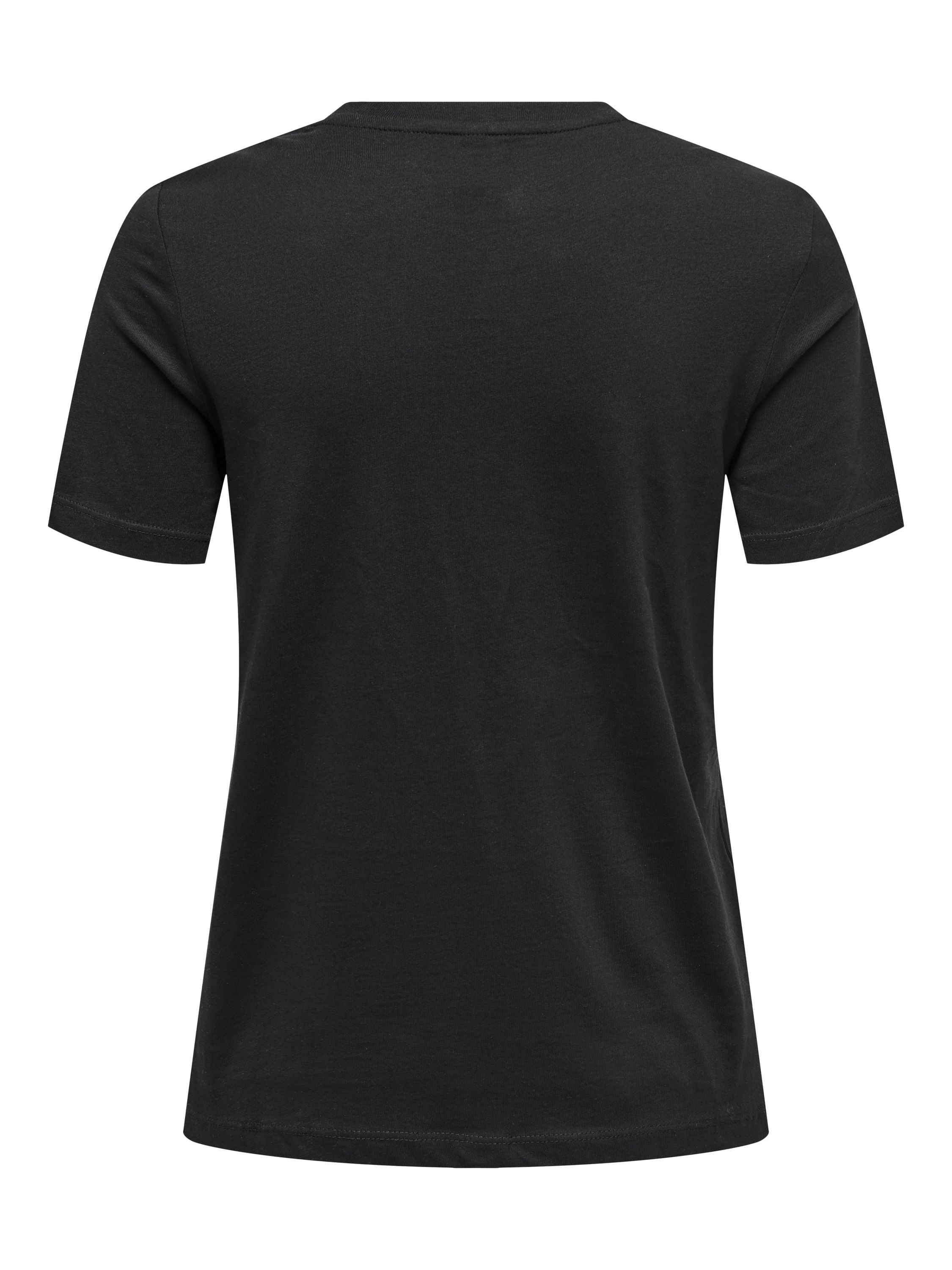 T-Shirt aus Bio-Baumwolle - Black/Femme - Schwarz