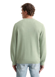 Sweatshirt aus Baumwolle - 438-luscious moss - Grün