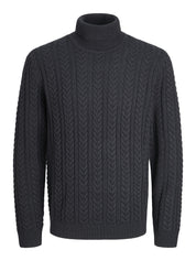 Strickpullover aus Baumwollmix - Dark Navy - Blau