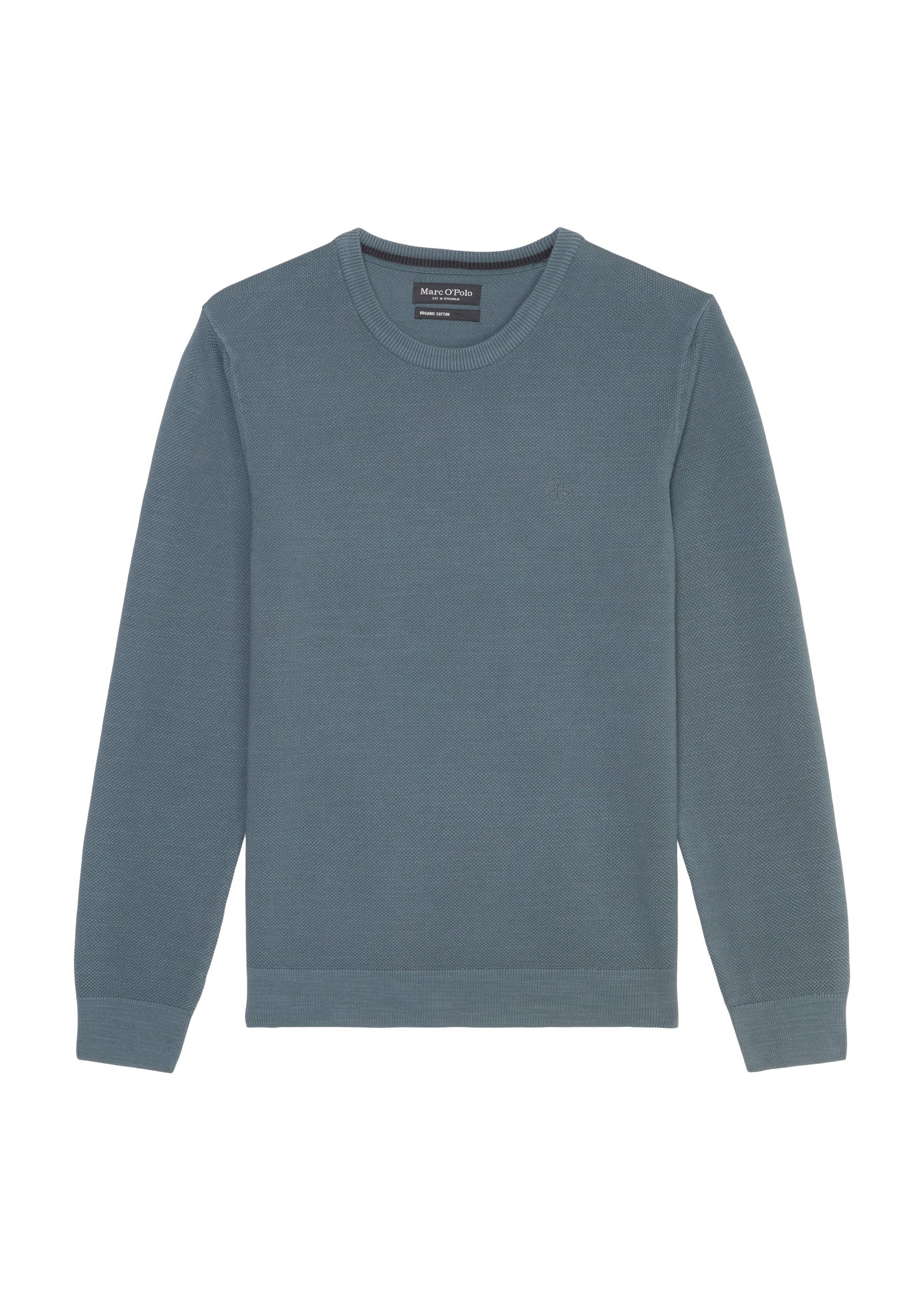 Sweatshirt aus Baumwolle - 870-storm - Blau