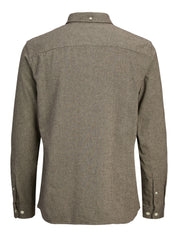 Hemd Regular Fit - Malt Ball - Braun