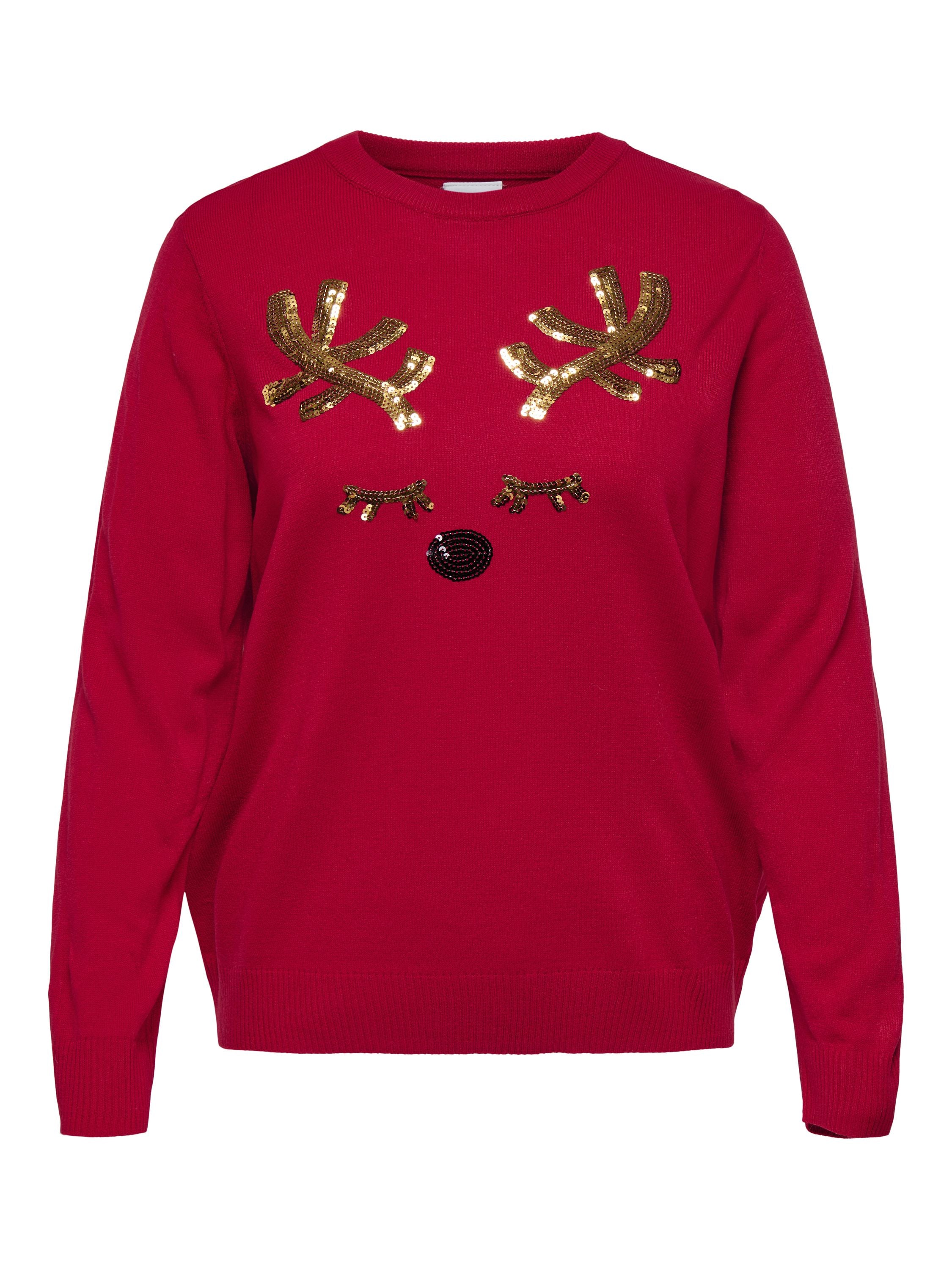 Sequins antler - Rot