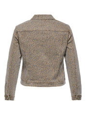 Jeansjacke aus Baumwollmix - Nomad/LEO - Beige