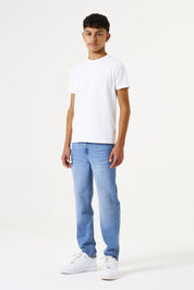 Jeans Tapered Leg - 6656 - Blau