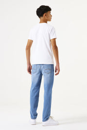 Jeans Tapered Leg - 6656 - Blau