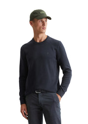 Sweatshirt aus Baumwolle - 898-dark navy - Blau